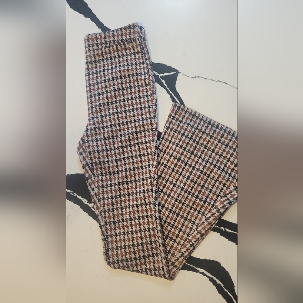 Houndstooth Patterned Pants - image 1